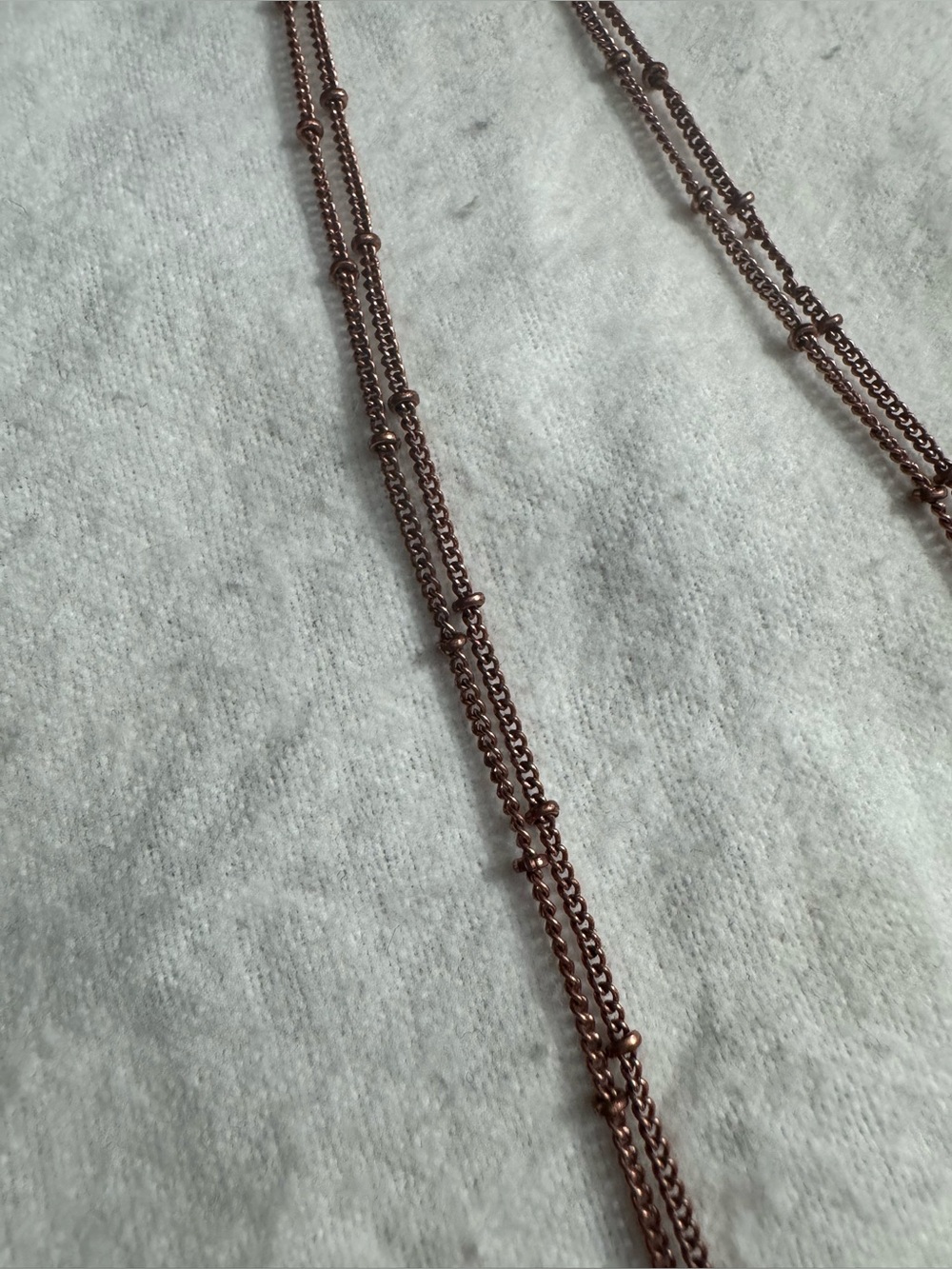 Kendra Scott Copper/Silver Toned Patina Dangle Necklace *READ* - Picture 8 of 10